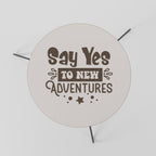 ADVENTURE AWAITS YOU Couchtisch Ø 60 cm