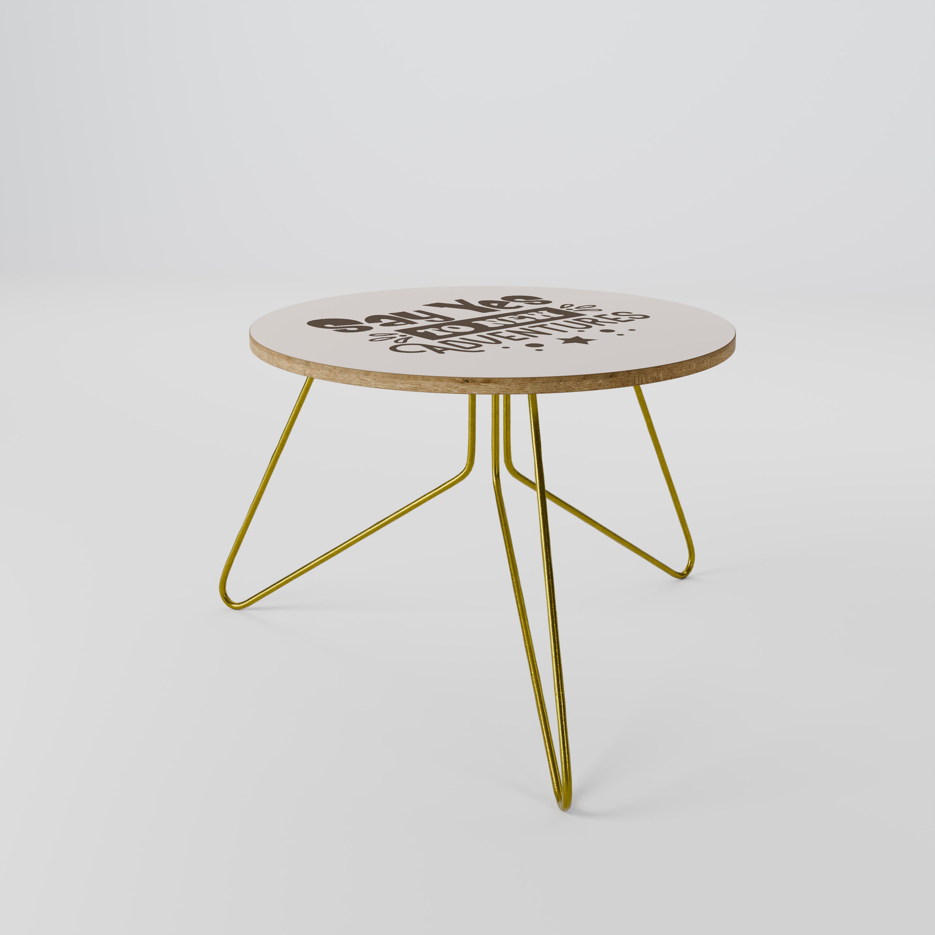 ADVENTURE AWAITS YOU Couchtisch