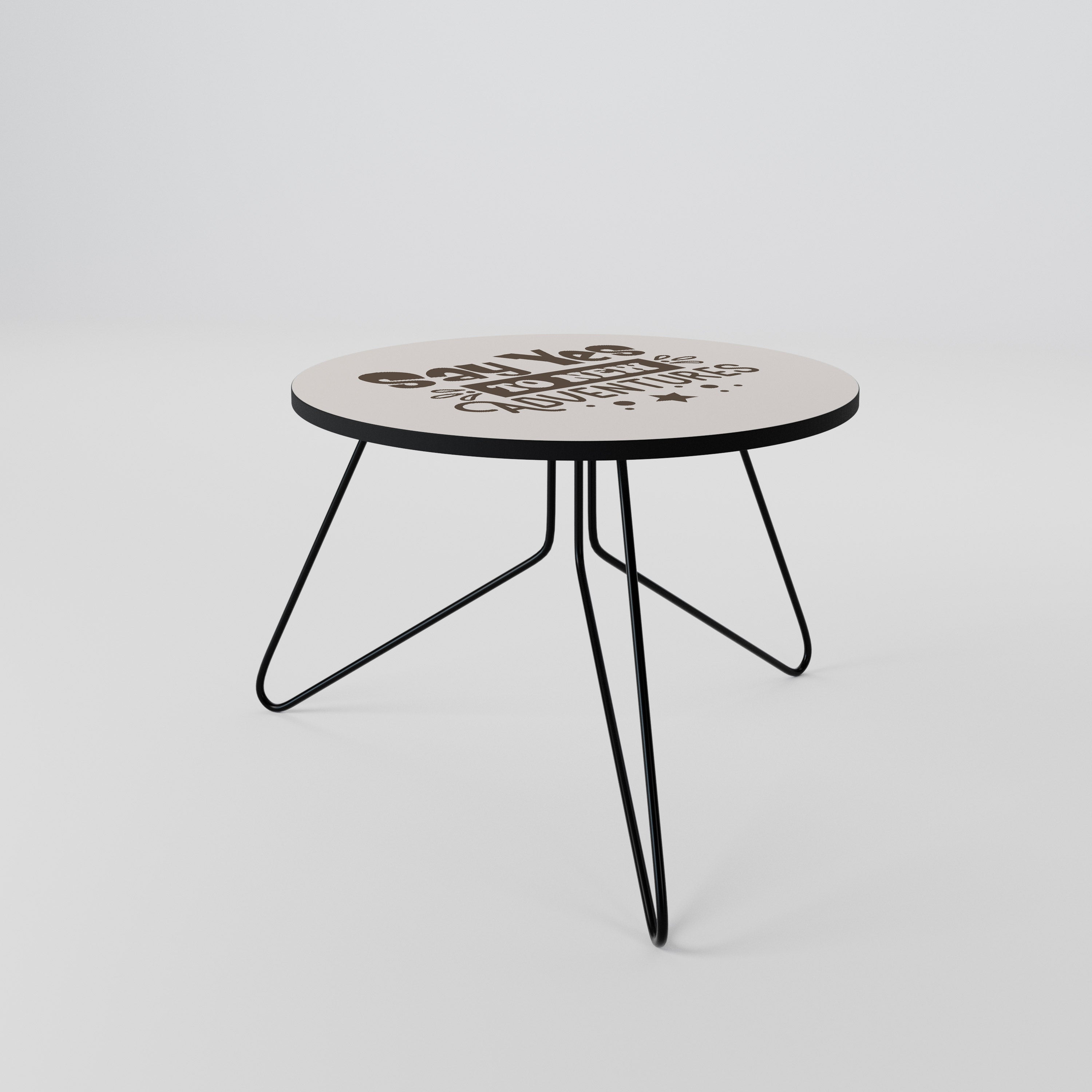 ADVENTURE AWAITS YOU Couchtisch