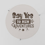 ADVENTURE AWAITS YOU Couchtisch Ø 69 cm