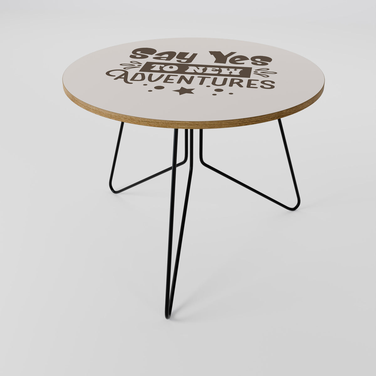 ADVENTURE AWAITS YOU Couchtisch