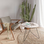 ADVENTURE AWAITS YOU Couchtisch Ø 69 cm