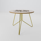 ADVENTURE AWAITS YOU Couchtisch Ø 69 cm