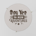 ADVENTURE AWAITS YOU Couchtisch Ø 69 cm