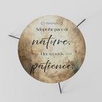 HARMONY WITH NATURE Couchtisch Ø 60 cm