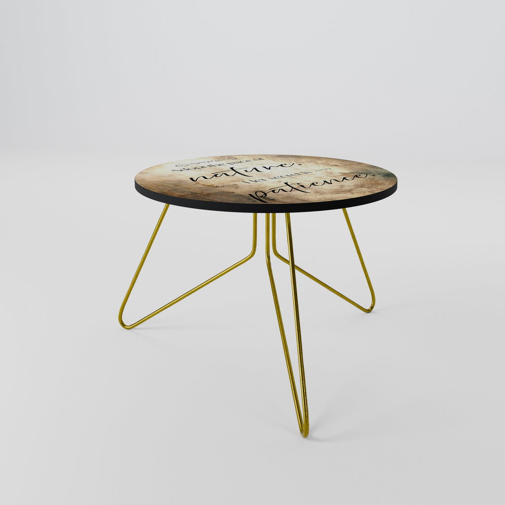 HARMONY WITH NATURE Couchtisch 60