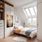 HARMONY WITH NATURE Selbstklebendes Poster - Hochformat