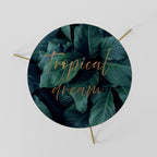 TROPICAL BLISS Couchtisch Ø 60 cm