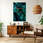 TROPICAL BLISS Selbstklebendes Poster - Hochformat