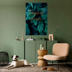TROPICAL BLISS Selbstklebendes Poster - Hochformat