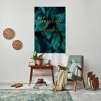 TROPICAL BLISS Selbstklebendes Poster - Hochformat