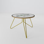 BELIEVE AND ACHIEVE Couchtisch Ø 60 cm