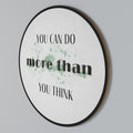 BELIEVE AND ACHIEVE Round Wall Art