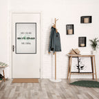 BELIEVE AND ACHIEVE Selbstklebendes Poster - Hochformat