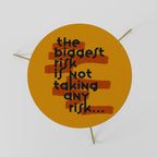 THE BIGGEST RISK Couchtisch Ø 60 cm