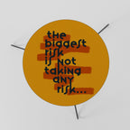 THE BIGGEST RISK Couchtisch Ø 60 cm