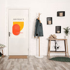 PLAYFUL COMPOSITION Selbstklebendes Poster - Hochformat