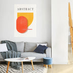 PLAYFUL COMPOSITION Selbstklebendes Poster - Hochformat