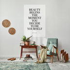 BEAUTY REDEFINED Selbstklebendes Poster - Hochformat