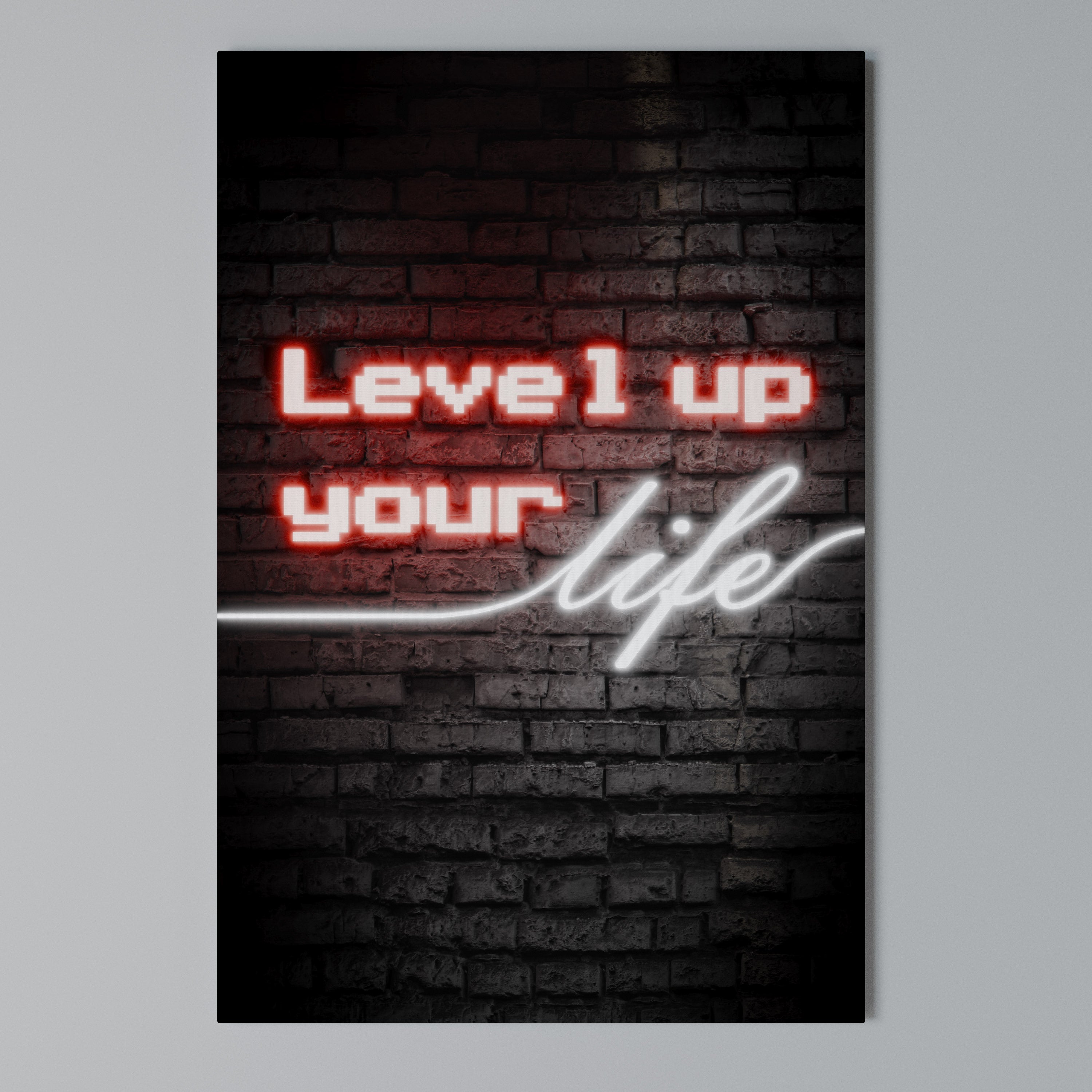 IGNITE YOUR ASPIRATIONS Vertical Canvas Print