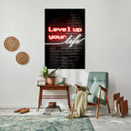 IGNITE YOUR ASPIRATIONS Selbstklebendes Poster - Hochformat