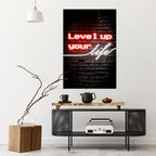 IGNITE YOUR ASPIRATIONS Selbstklebendes Poster - Hochformat