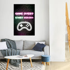 RESPAWN YOUR ADVENTURE Selbstklebendes Poster - Hochformat