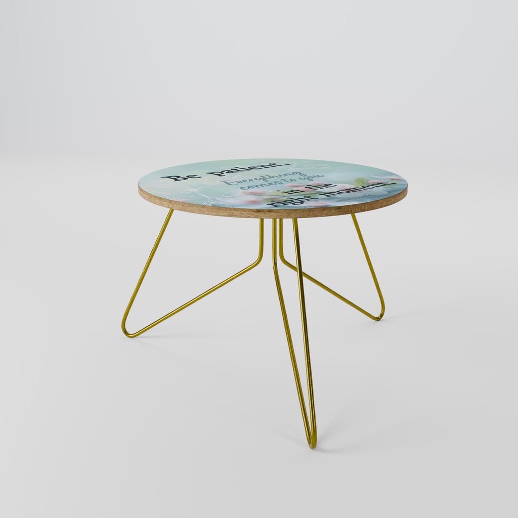 PATIENCE IN BLOOM Couchtisch 60