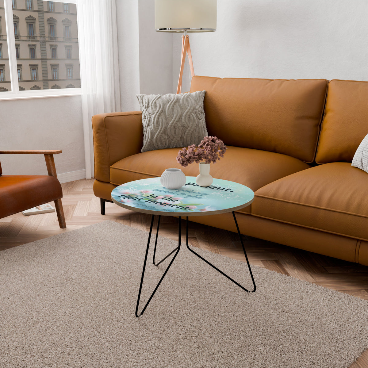 PATIENCE IN BLOOM Couchtisch