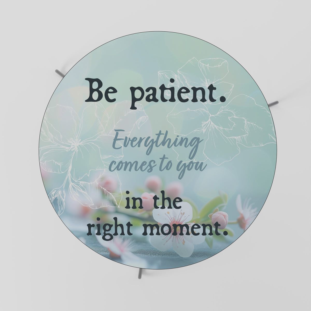 PATIENCE IN BLOOM Couchtisch