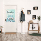 PATIENCE IN BLOOM Selbstklebendes Poster - Hochformat