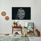 DO SOMETHING TODAY Selbstklebendes Horizontal-Poster