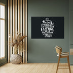 DO SOMETHING TODAY Selbstklebendes Horizontal-Poster