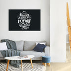 DO SOMETHING TODAY Selbstklebendes Horizontal-Poster