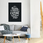 DO SOMETHING TODAY Selbstklebendes Poster - Hochformat