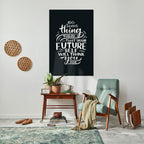 DO SOMETHING TODAY Selbstklebendes Poster - Hochformat