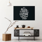 DO SOMETHING TODAY Selbstklebendes Horizontal-Poster