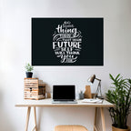 DO SOMETHING TODAY Selbstklebendes Horizontal-Poster