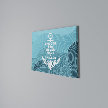 SKILLED SAILOR Horizontal Canvas Print
