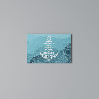 SKILLED SAILOR Horizontal Canvas Print