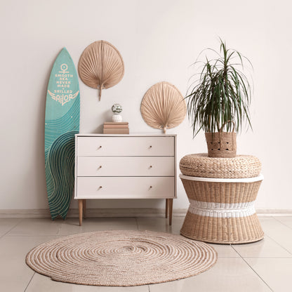 SKILLED SAILOR Surfboard Decorative Panel
