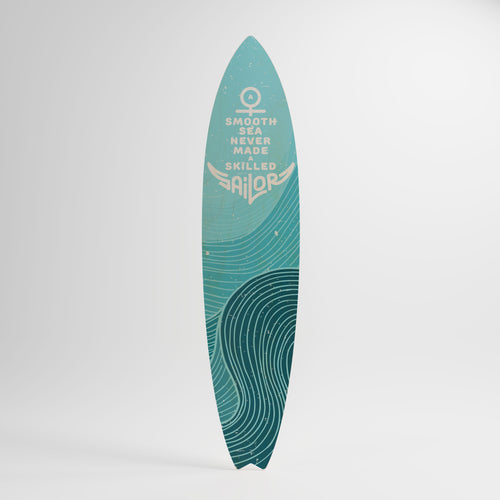 SKILLED SAILOR Deko-Surfboard