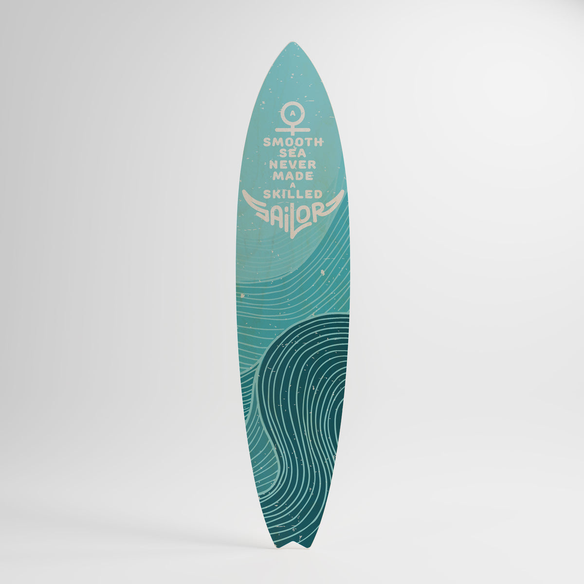 SKILLED SAILOR Deko-Surfboard