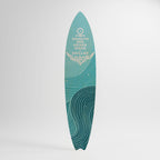 SKILLED SAILOR Deko-Surfboard