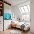 SKILLED SAILOR Selbstklebendes Horizontal-Poster