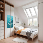 SKILLED SAILOR Selbstklebendes Poster - Hochformat