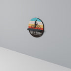 BETTER LIFE Ovales Kunstregal in Schwarz