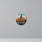 BETTER LIFE Ovales Kunstregal in Eiche-Optik