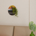 THE HOTTEST LEGS Ovales Kunstregal in Schwarz