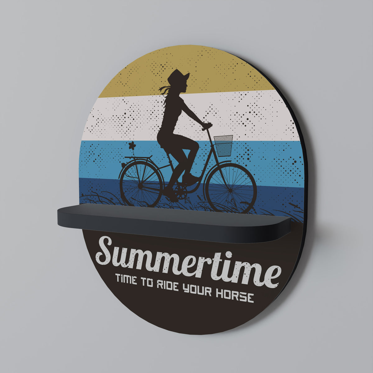 SUMMERTIME Dekoratives Wandregal